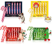 4 BOX SET Bacon Mac & Cheese Pickle Possum Flavored Candy Canes - Archie McPhee