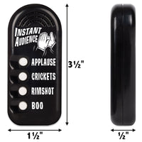 INSTANT AUDIENCE - Pocket Comedy Sound Machine Noise Maker Toy - Archie McPhee