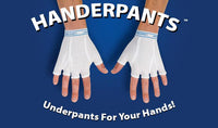 HANDERPANTS Fingerless Gloves Underpants For Your Hands Gag Joke - Archie McPhee