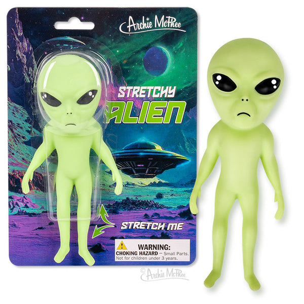 👽 Stretchy Alien Toy 6" Sand Filled Jiggly Limbs Squishy Stress Relief Gag Gift