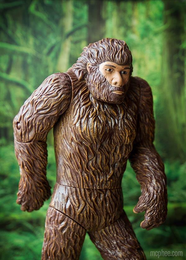 BIGFOOT Action Figure - Sasquatch Legendary Monster Statue Toy - Archie McPhee