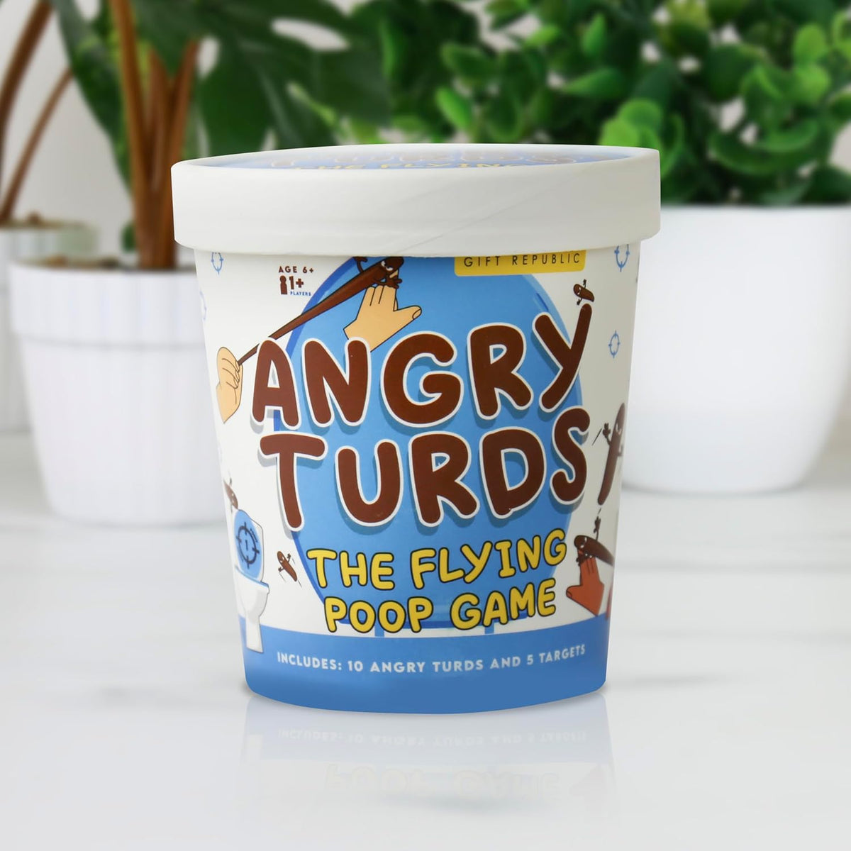 💩🎯 Angry Turds – The Ultimate Flying Poop Battle Slingshot Target Kids Game!