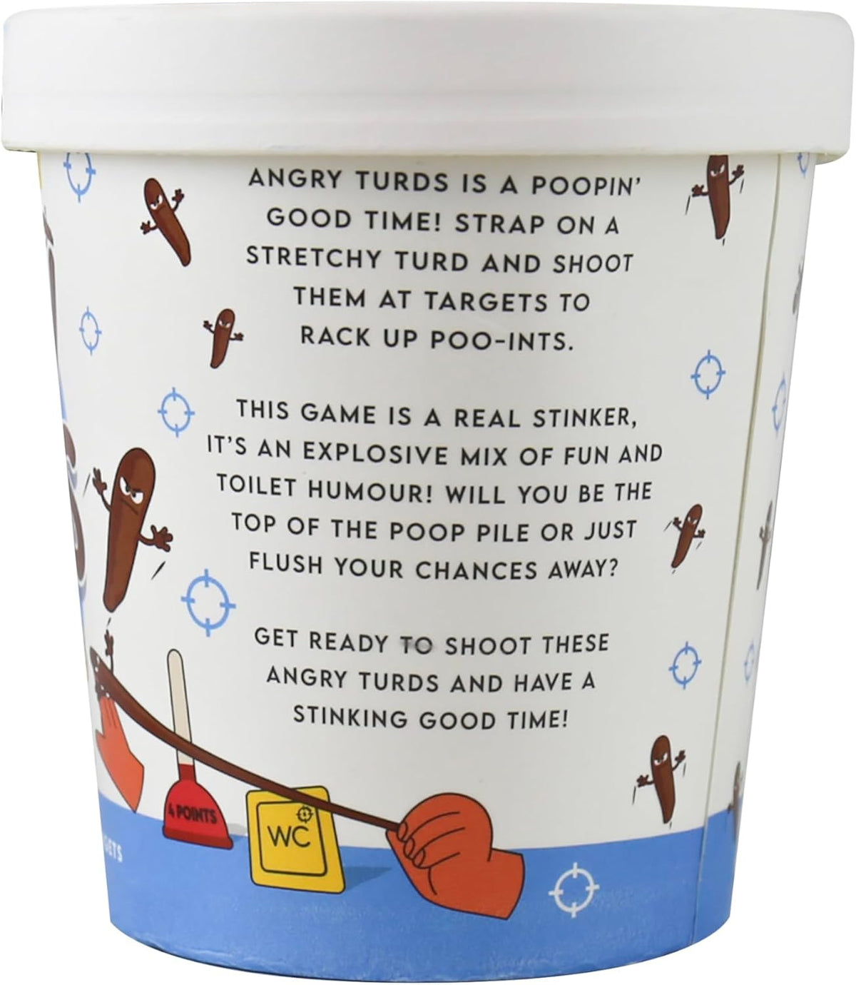 💩🎯 Angry Turds – The Ultimate Flying Poop Battle Slingshot Target Kids Game!