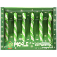 PICKLE Dill Flavored Candy Canes - Funny Christmas Gag Joke Gift - Archie McPhee