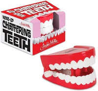 Wind-Up Chattering Teeth - Classic Funny Gag Prank Joke Gift - Archie McPhee