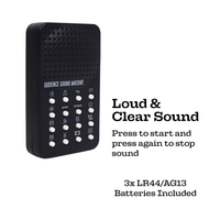 Instant Audience Sound Machine Electronic Noisemaker 🔊 16 Sounds Cheers, Boos,Crickets, etc