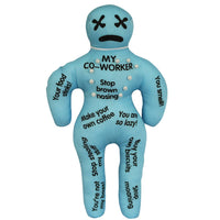 MY CO-WORKER Funny Voodoo Doll with Pins ~ Adult Gag Joke Office Gift