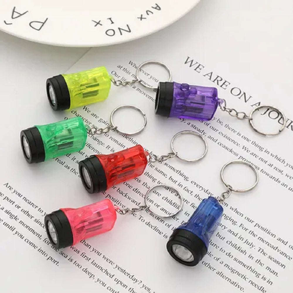 144 Flashlight Keychains - Fun Novelty Party Favor Gifts (wholeale 12 dozen)