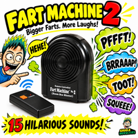 Fart Machine No. 2 💨 - Wireless Remote Control Prank Toy - Hilarious Gag Gift 🤣