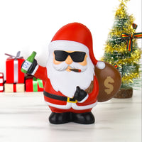 🎅 Funny Bad Santa Talking Stress Toy – Naughty Xmas Gift  | Sound Machine GaG