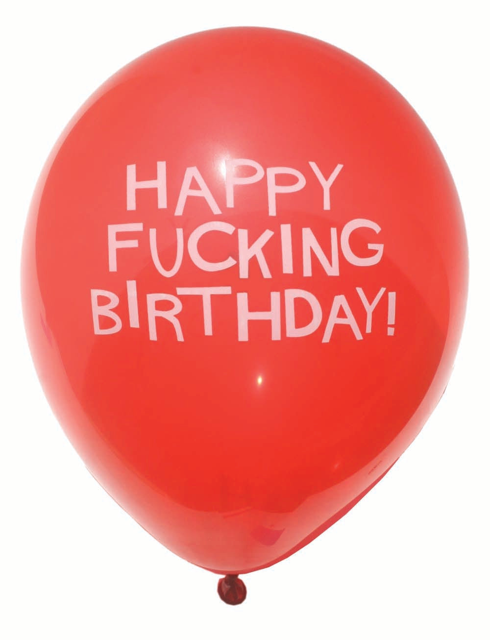 8pk 🎈 Happy FU#%ING Birthday Party Balloons Funny Adult Gag Naughty Birthday LOL 🎈😂