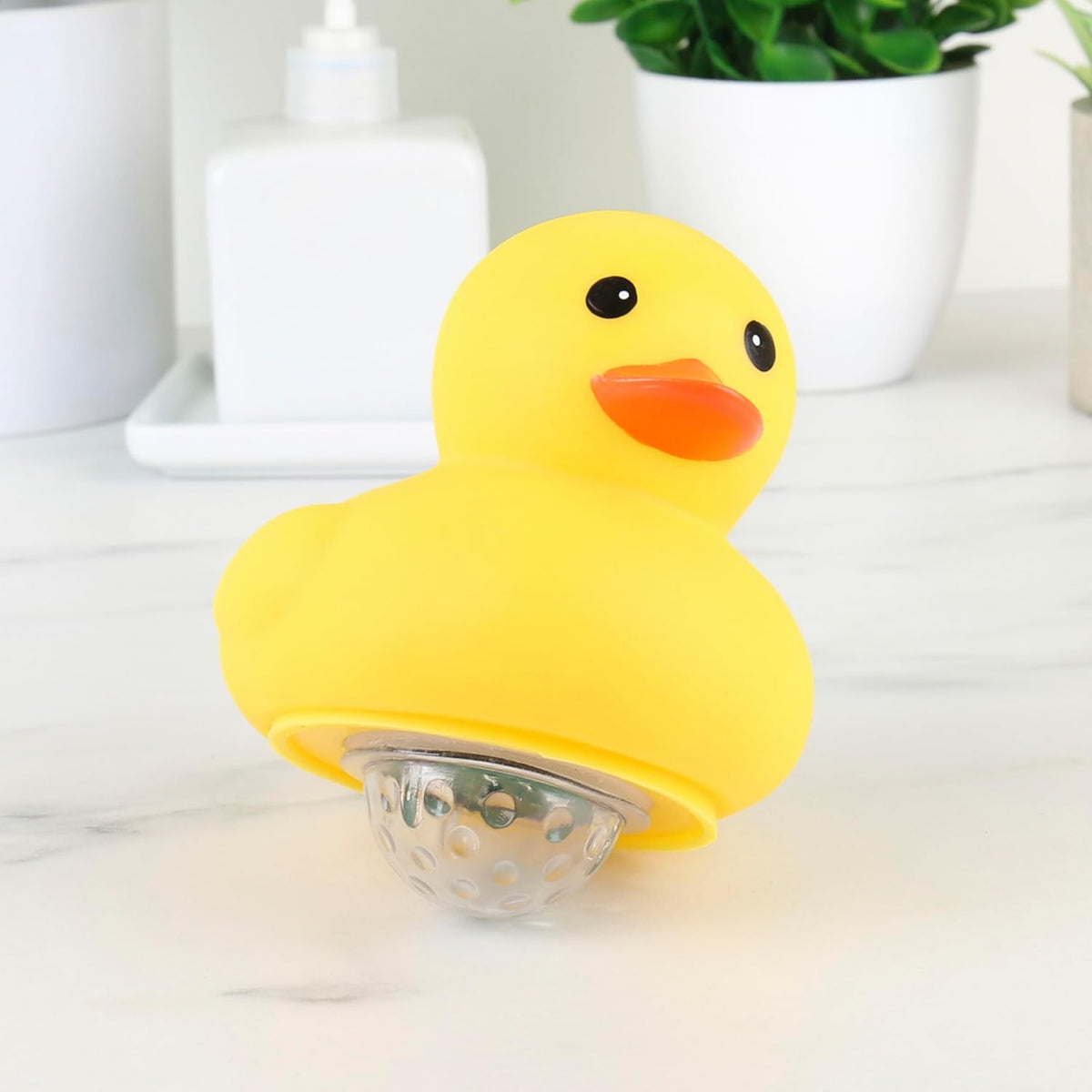 🦆 Boogie Bath Duck Disco LED Light-Up Color Bath Tub - Kids Party Ducky Toy 💦
