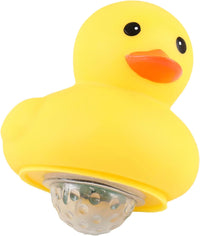 🦆 Boogie Bath Duck Disco LED Light-Up Color Bath Tub - Kids Party Ducky Toy 💦