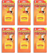 6-Pack Pepper Chewing Gum, Hot Candy Joke Prank Gag, Chewing Gum Party Spicy Fun