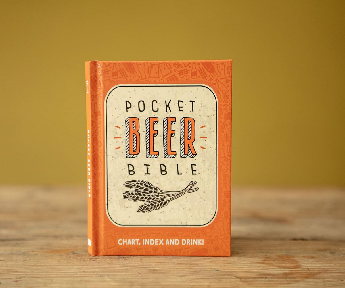 Pocket Beer Bible - The Book of all Books! - Drinker's Journal Guide Gift