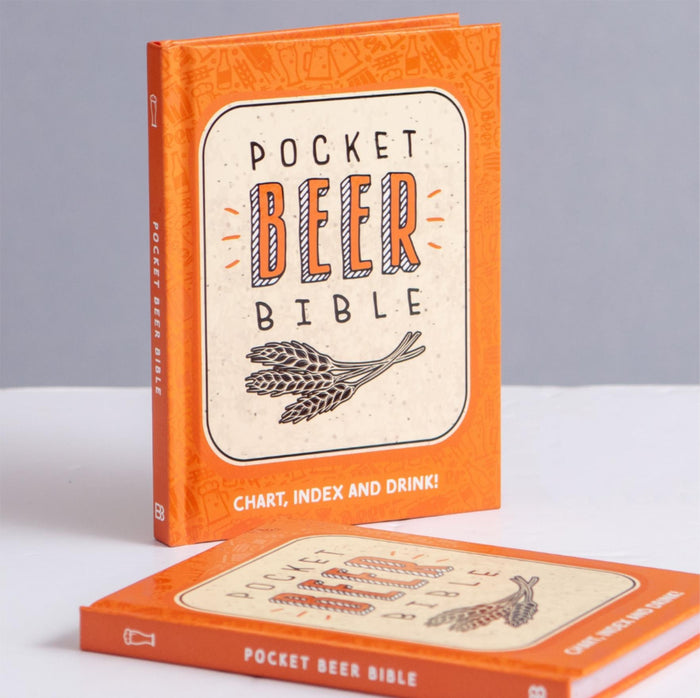 Pocket Beer Bible - The Book of all Books! - Drinker's Journal Guide Gift