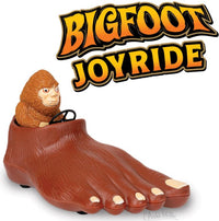 Bigfoot Joyride: Pull Back Foot Car Sasquatch Racing Toy - Archie McPhee