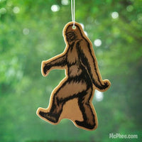 BIGFOOT Car Air Freshener - Deluxe Sasquatch (Pine Scent) - Archie McPhee