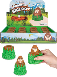 Surprise Popping Bigfoot - Squeeze it, SURPRISE! Sasquatch - Archie McPhee