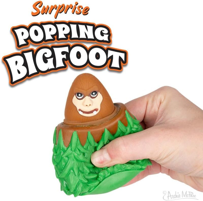 Surprise Popping Bigfoot - Squeeze it, SURPRISE! Sasquatch - Archie McPhee