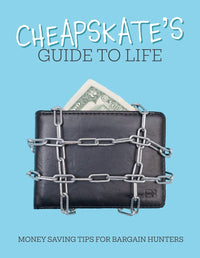 A Cheapskates Guide to Life Hardcover Book - Funny Gag Joke Gift