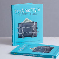 A Cheapskates Guide to Life Hardcover Book - Funny Gag Joke Gift