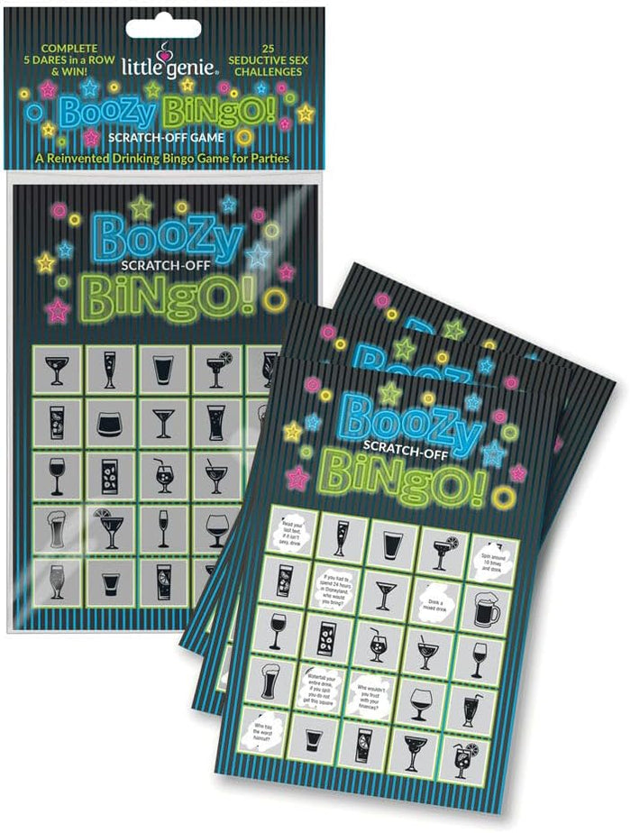 Boozy Bingo Drinking Game 💋🍺 8 Scratch Off Cards Adult Party Game Truth Dare🍻