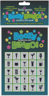 Boozy Bingo Drinking Game 💋🍺 8 Scratch Off Cards Adult Party Game Truth Dare🍻