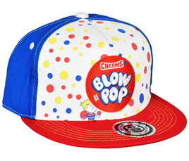 Charms Blow Pop Snapback Hat Trucker Cap BlowPop Confetti Lollipop Bubble Gum