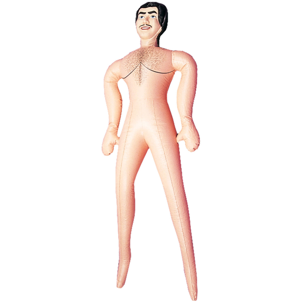 Inflatable Male John Doll Costume for Halloween, Bachelorette Party Gag Blow-Up