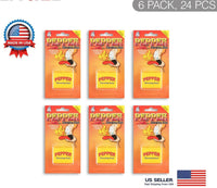 6-Pack Pepper Chewing Gum, Hot Candy Joke Prank Gag, Chewing Gum Party Spicy Fun