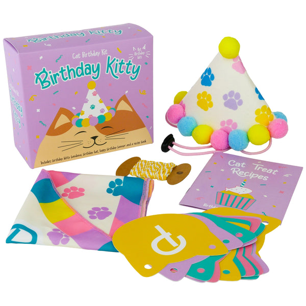 The Birthday Kitty Cat Kit - GO VIRAL - Funny GaG Costume Complete Set