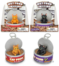 Wet Food Joyride Racer - Funny Wind Up Cat Racing Toy - Archie McPhee