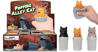 Surprise Popping Alley Cat (choose color) squeeze it, SURPRISE! - Archie McPhee