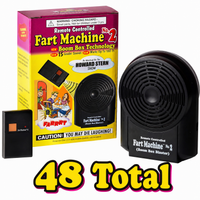 48 Fart Machine #2 with remote - Prank Novelty Gag ~ (4 dozen Wholesale Lot)