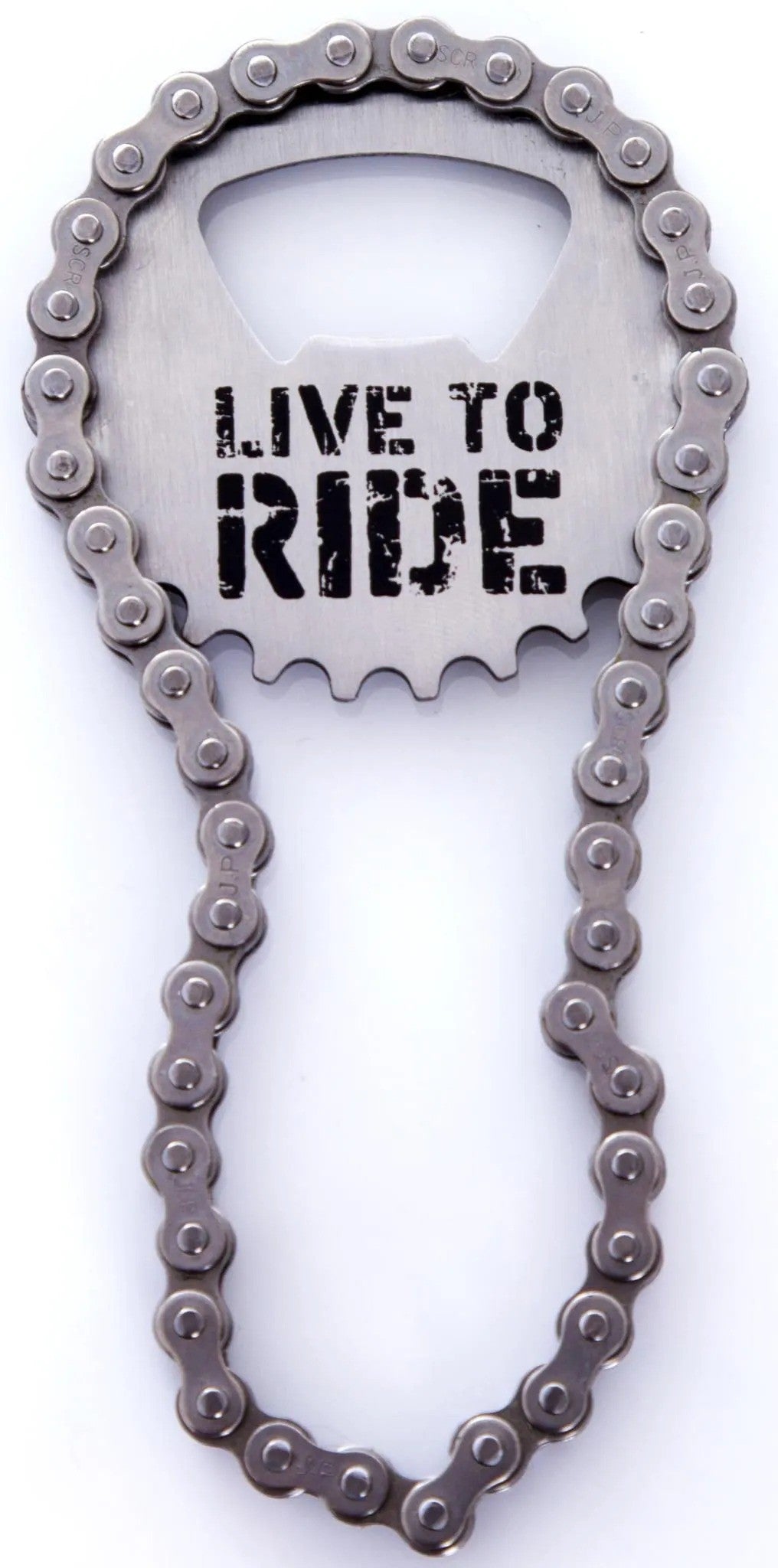 Bike Chain Bottle Opener - Live to Ride ~ BMX Cycling Bicycle Racing Skater Fans