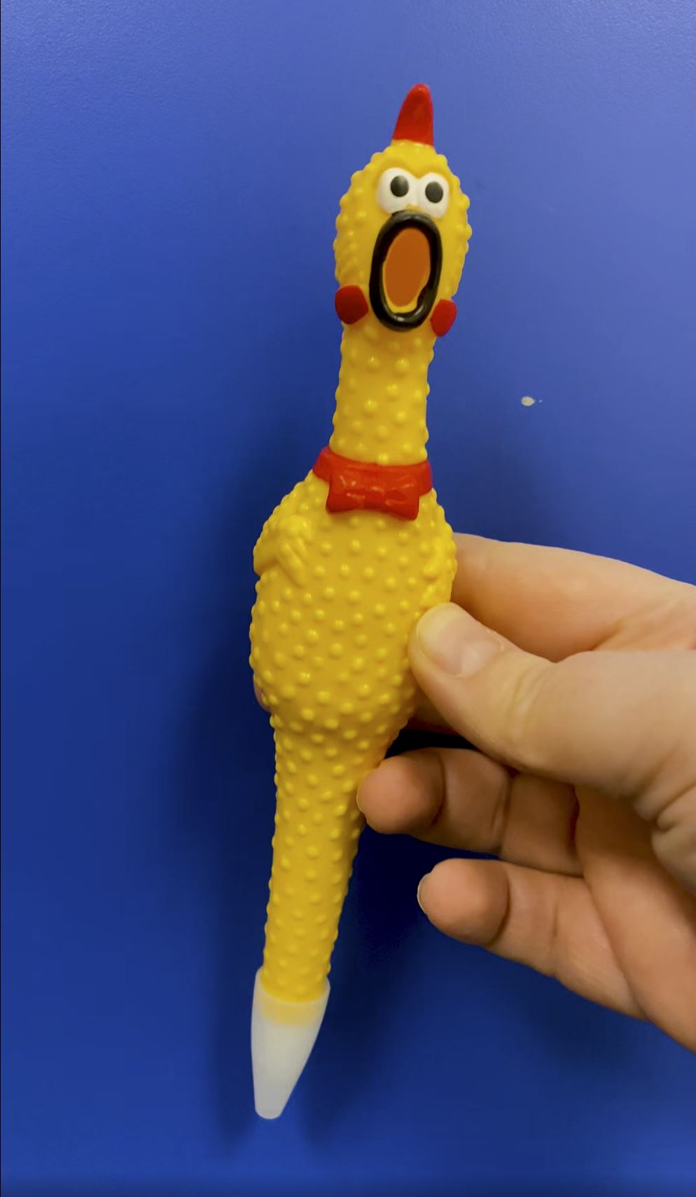 😂🐔 Set of 2 – 7" Rubber Chicken Pens 🖊️ (Yes… This Is Real Life) Funny Gag