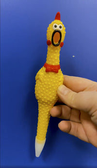 Case of 12 – 7" Rubber Chicken Pens 🐔 🖊️ (Yes… This Is Real Life😂) Funny Gag