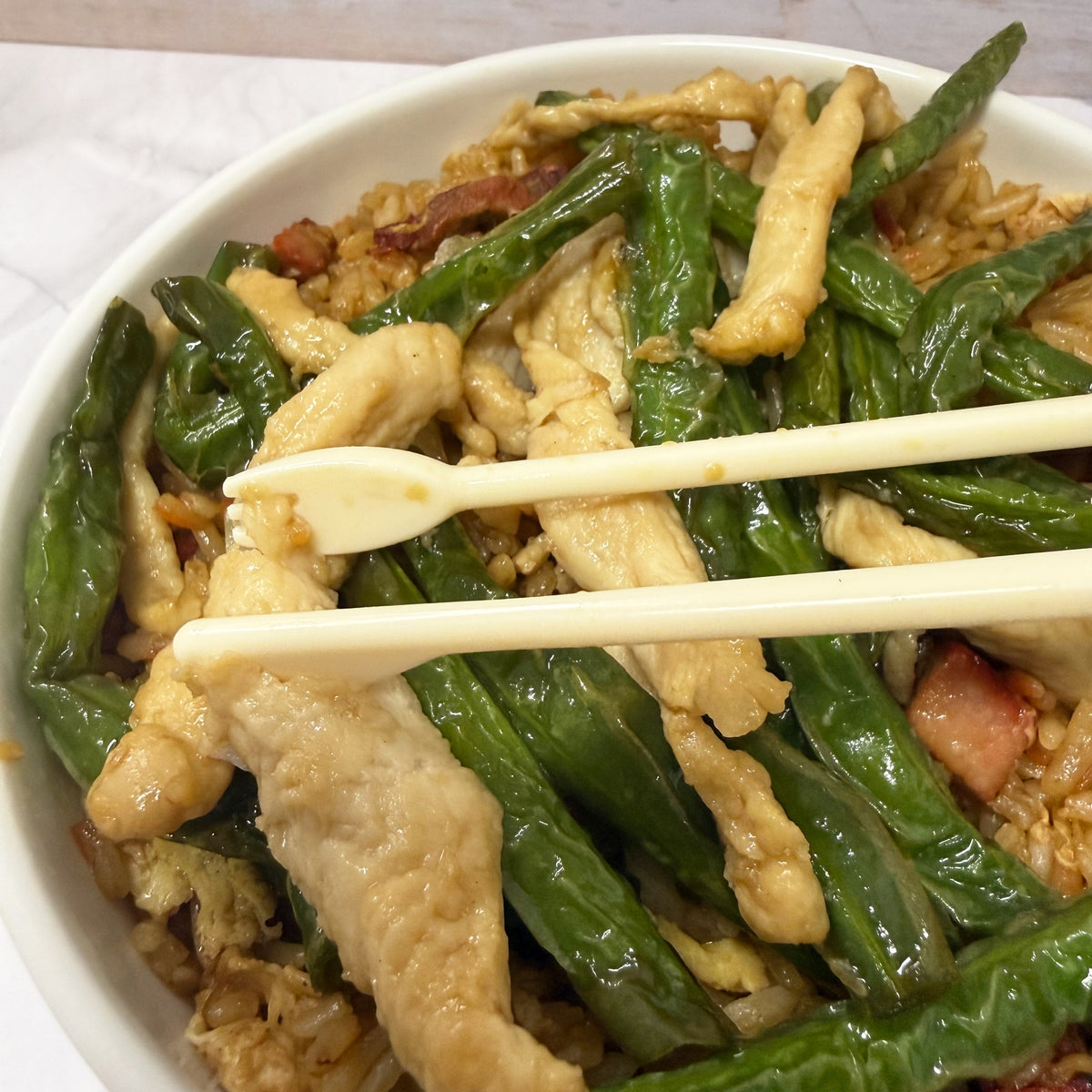 Helping Knife & Fork Chopsticks 😂 Reusable Plastic 🥢 Trick GaG Joke Novelty 🍣