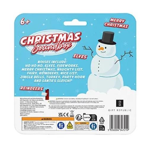 🎄Christmas Sound Machine 12 Sounds – Santa Funny Stocking Stuffer Noise Maker🎅