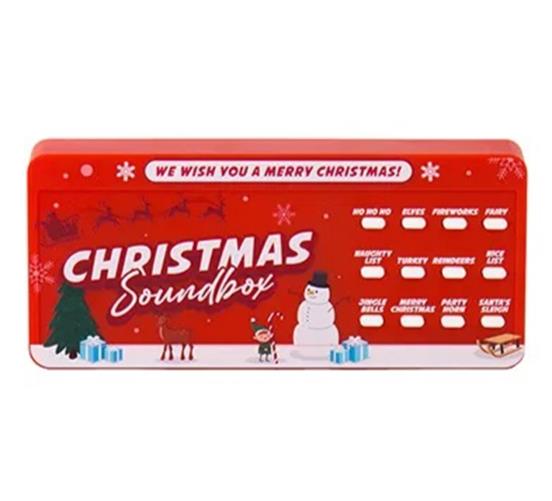 🎄Christmas Sound Machine 12 Sounds – Santa Funny Stocking Stuffer Noise Maker🎅