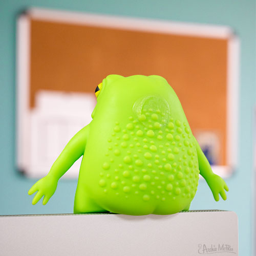 🐸 Splattable Stretchable Splat Frog 🐸 Squishy Stretch Stress Sand Filled Toy