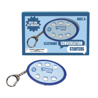 🗣️💬 350+ Electronic Conversation Starter Keychain - Ice Breaker Question Games 🎤