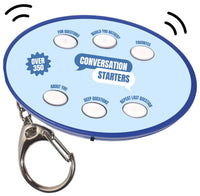 🗣️💬 350+ Electronic Conversation Starter Keychain - Ice Breaker Question Games 🎤