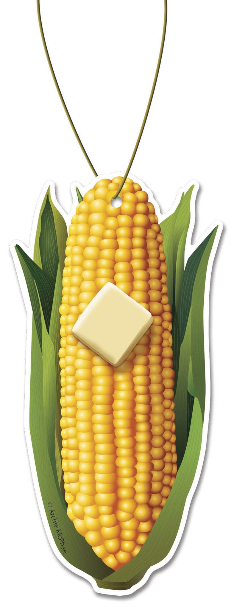 🌽 Buttery Corn Air Freshener Funny Car Scent Novelty GaG Hanging Freshener 🧈🚗