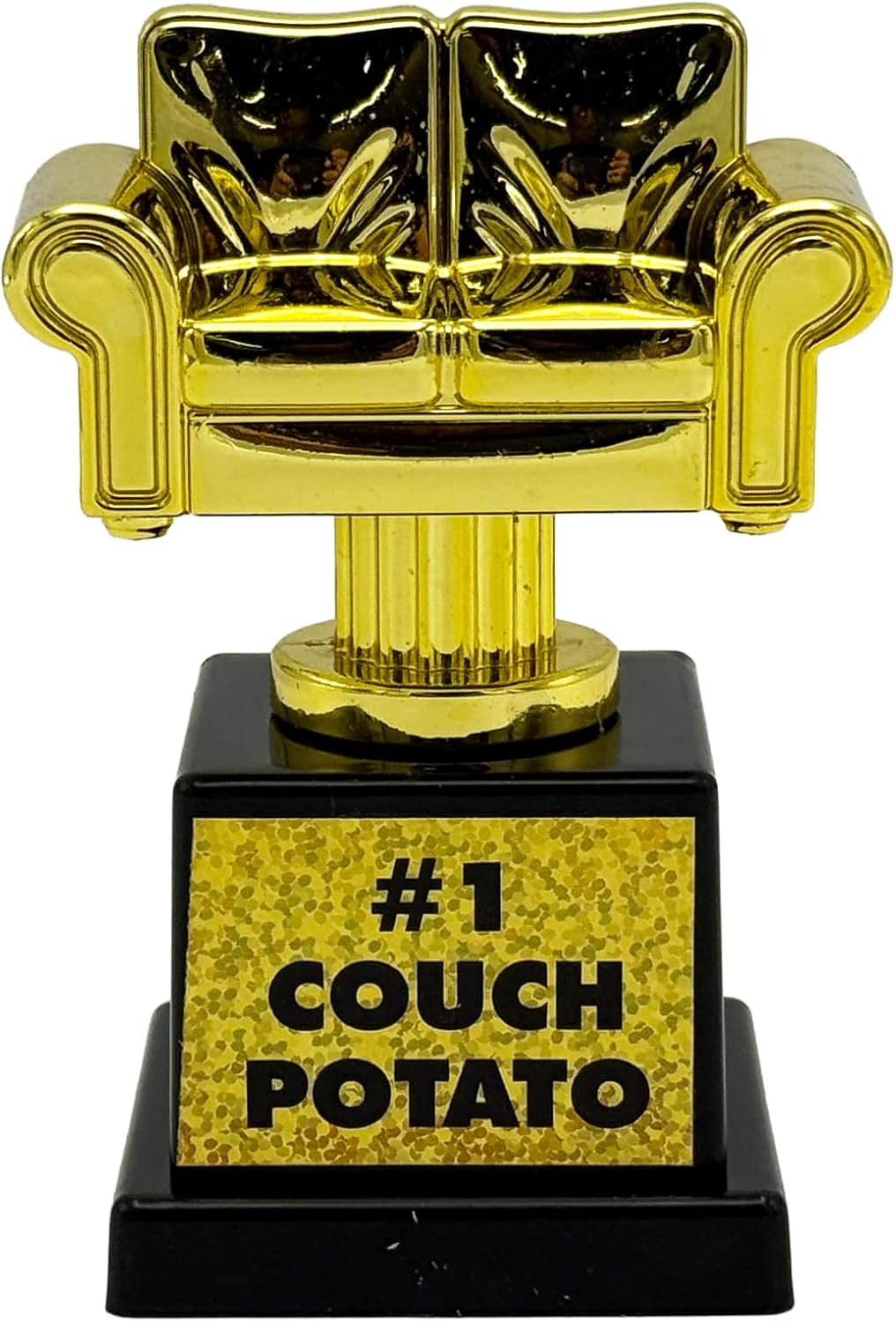 📺 "#1 Couch Potato" Trophy – For the True Champion of Chill! 😂Funny gag gift