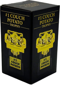 📺 "#1 Couch Potato" Trophy – For the True Champion of Chill! 😂Funny gag gift