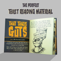 💩 Crap Deaths – The Bathroom Book That's to Die For! ☠️😂 Dark Humor Gag Gift 🚽