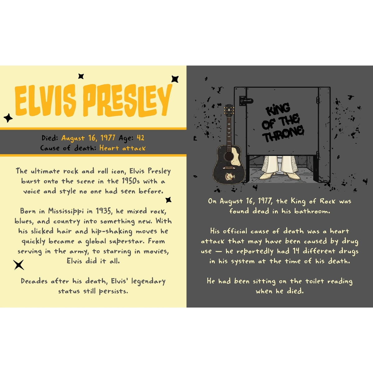 💩 Crap Deaths – The Bathroom Book That's to Die For! ☠️😂 Dark Humor Gag Gift 🚽