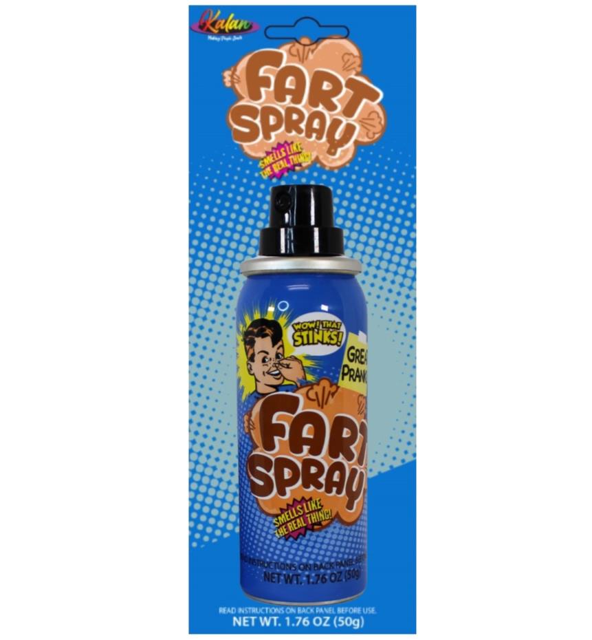 Grande bombe aérosol Fart - Stinky Prank Gag Joke ~ Fabriqué en Espagne - Taille 1,76 oz !